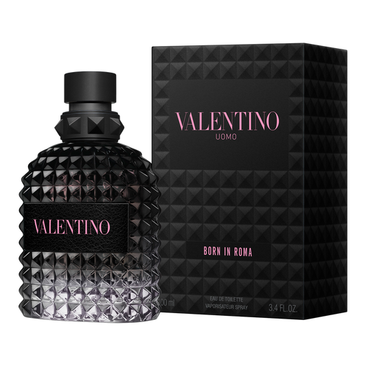 Valentino Uomo Born In Roma Eau de Toilette bottle and box