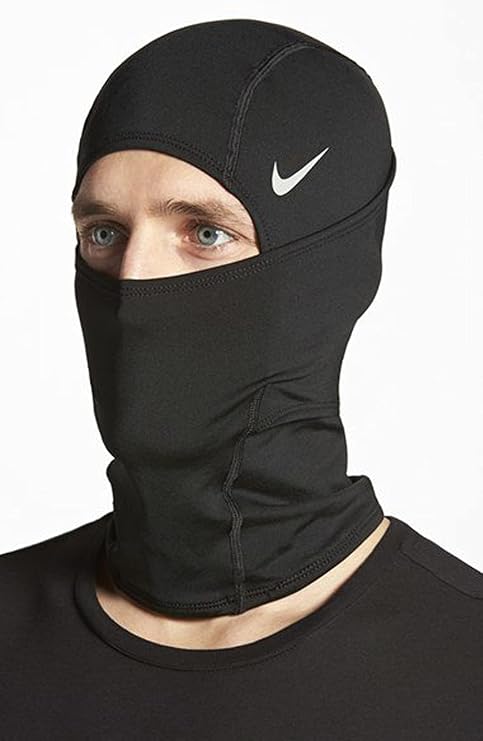 Nike Pro Hyperwarm Hood Balaclava Ski Mask – Black One Size