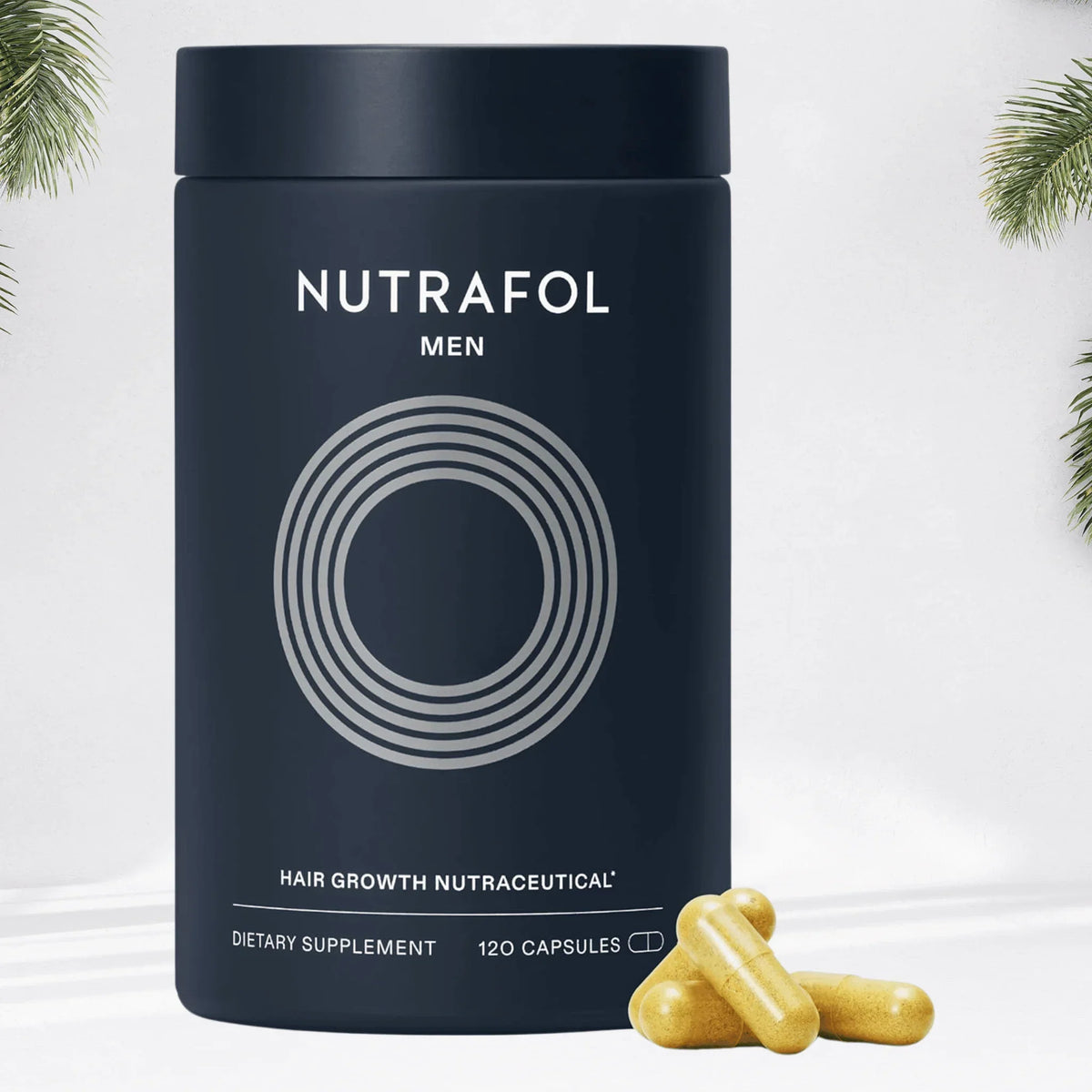 Nutrafol Men Hair Growth Supplement for ages 18-49, 120 capsules