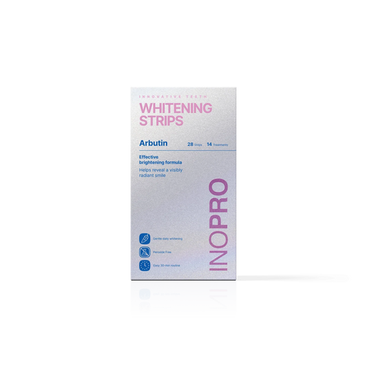 InoPro Teeth Whitening Strips, Peroxide-Free Green Whitening